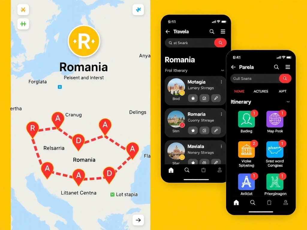 Aplicație Mobilă ExploreRomania